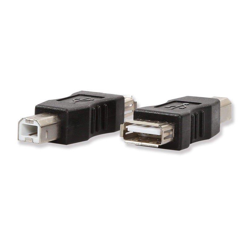 ELECTOP 2 Pack USB 2.0 A Female to USB B Print Male Adapter Converter - Image 2